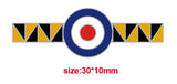 74 Sqn Royal Air Force RAF Roundel Lapel Pin