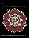 Devon & Somerset Fire & Rescue Service Remembrance Flower Lapel Pin