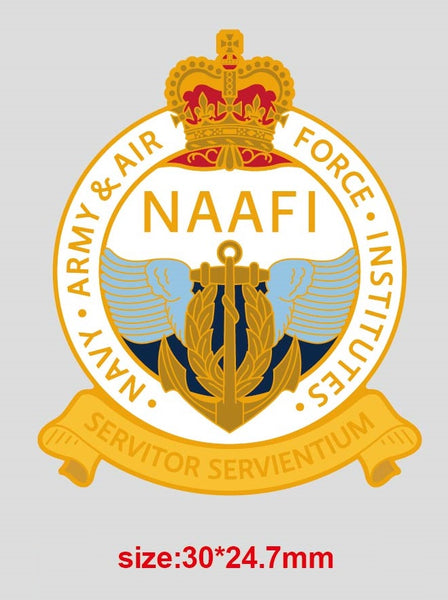 Navy Army Air Force Institute NAAFI Crest Lapel Pin – Military ...