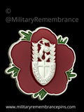 Polski 2 Corpus (Poland) Remembrance Flower Lapel Pin