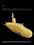 Vanguard Class Submarine SSBN Lapel Pin