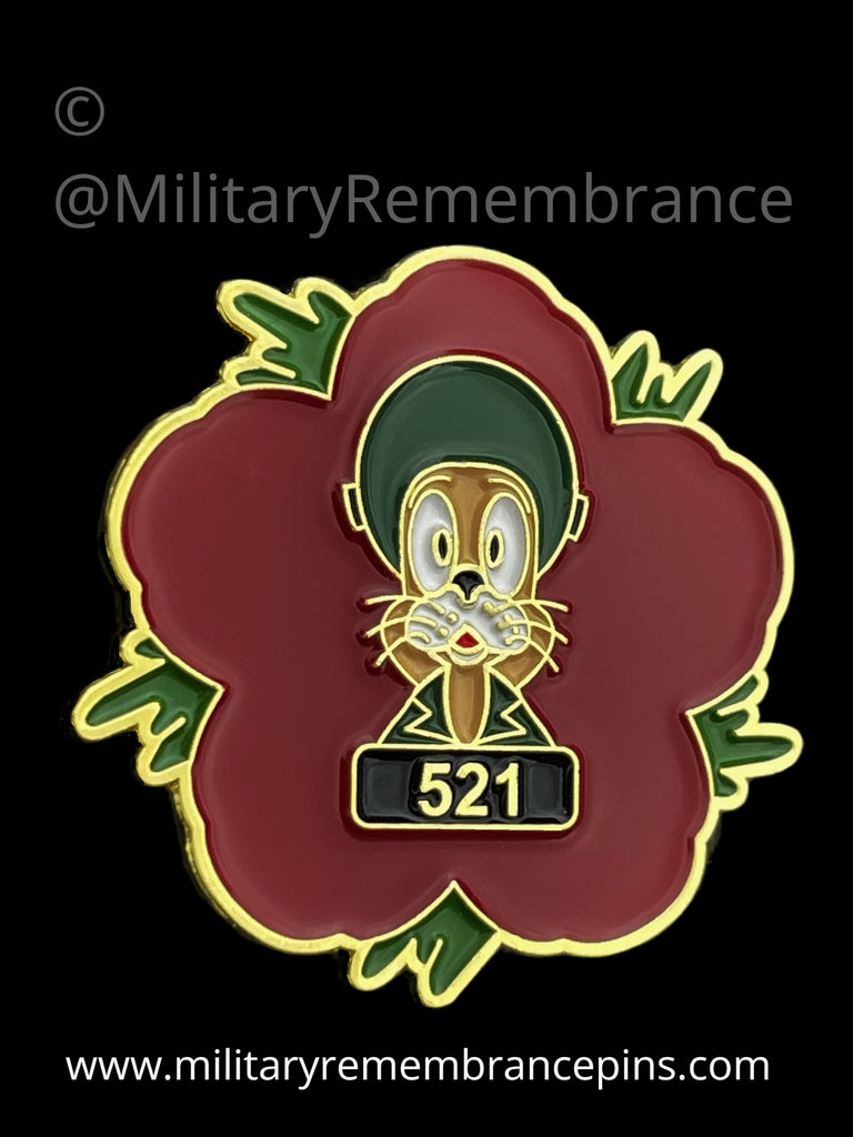 521 EOD Squadron RLC Remembrance Flower Lapel Pin – Military ...