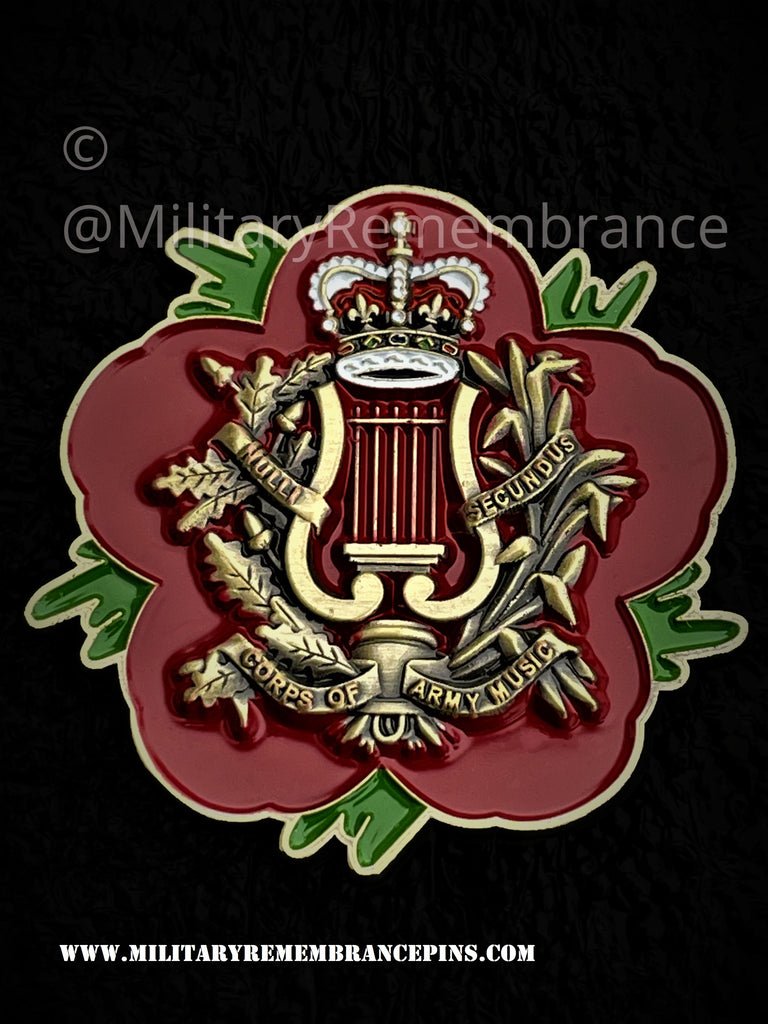 Royal Corps Of Army Music RCAM Remembrance Lapel Pin – Military ...