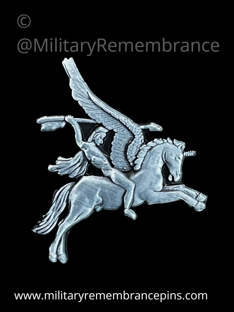 Airborne Pegasus Paratrooper Lapel Pin – Military Remembrance Pins