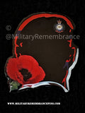 Royal Engineers RE Soldier Silhouette Lapel Pin